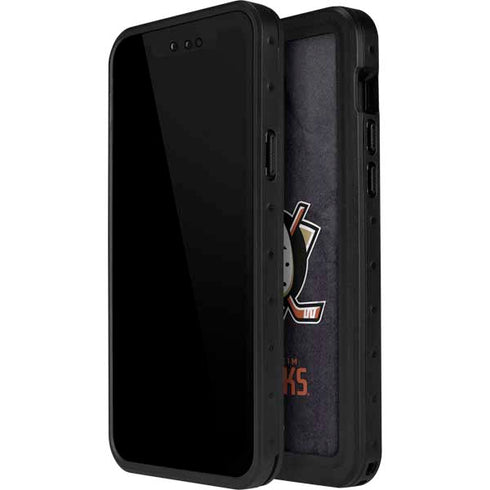 NHL Anaheim Ducks Distressed iPhone 15 Waterproof Case